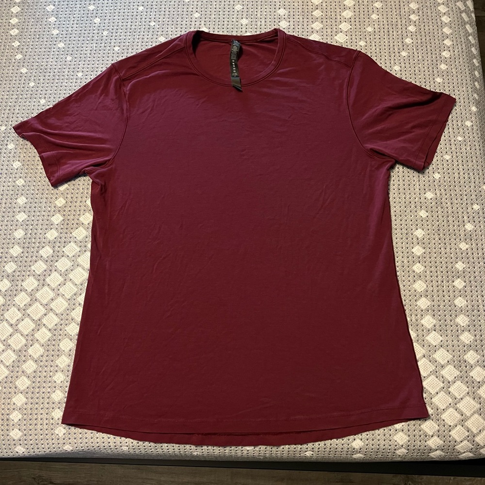Mens Lululemon Shirt - Maroon